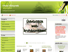 Tablet Screenshot of olcsokonyvek.com